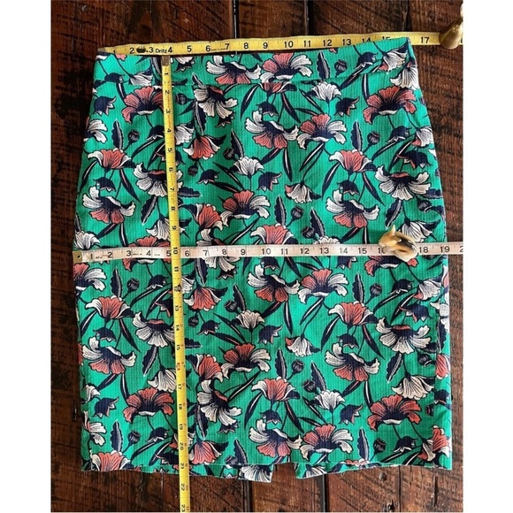 J crew floral pencil skirt size 6 - Picture 5 of 10